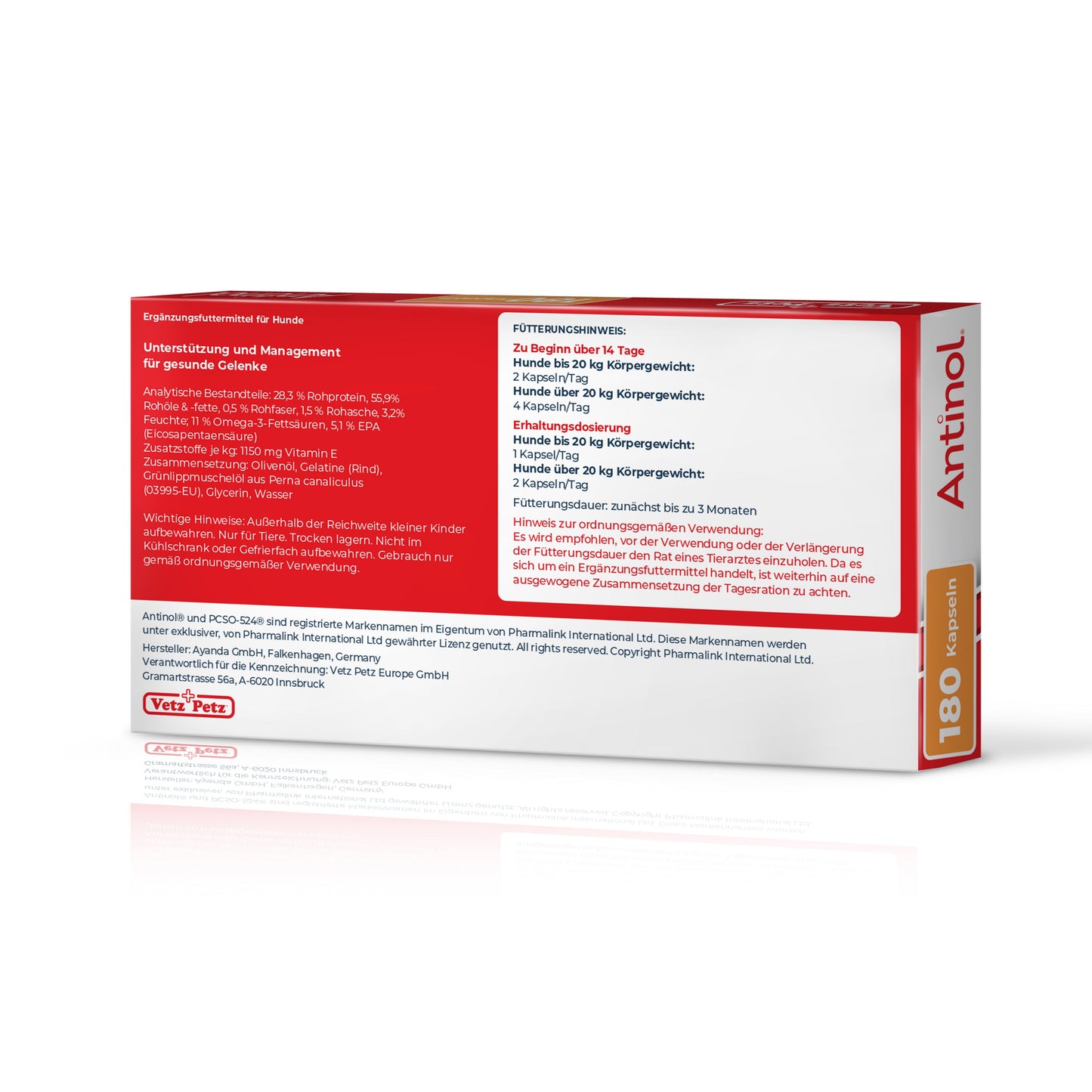 Antinol<sup>®</sup>️ für Hunde - BCFM 2023